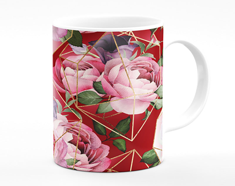 Triangulation Of Roses Mug