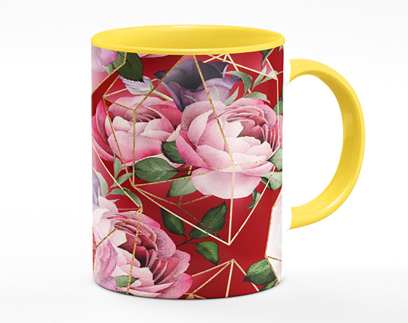 Triangulation Of Roses Mug