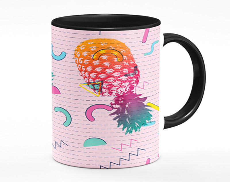 Pineapple Abstract Pattern Mug