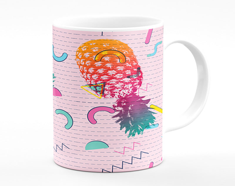 Pineapple Abstract Pattern Mug