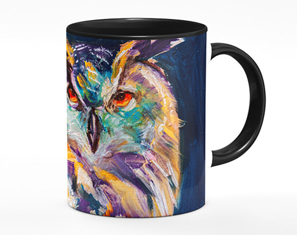 The Vivid Owl Stare Mug