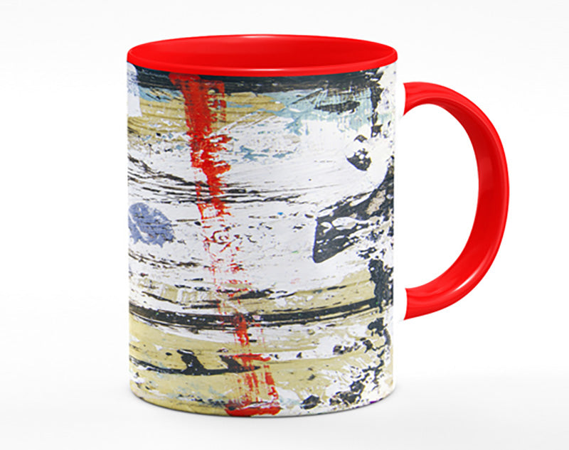 Distorted Red Patch Mug