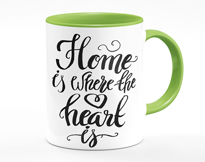 Home Is Where The Heart Is Mug