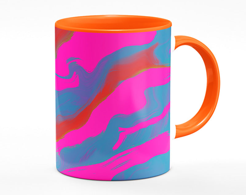 Neon Pink Strikes Mug