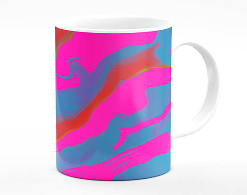 Neon Pink Strikes Mug