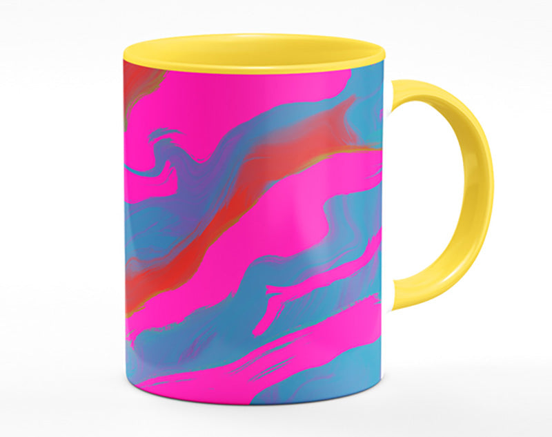 Neon Pink Strikes Mug