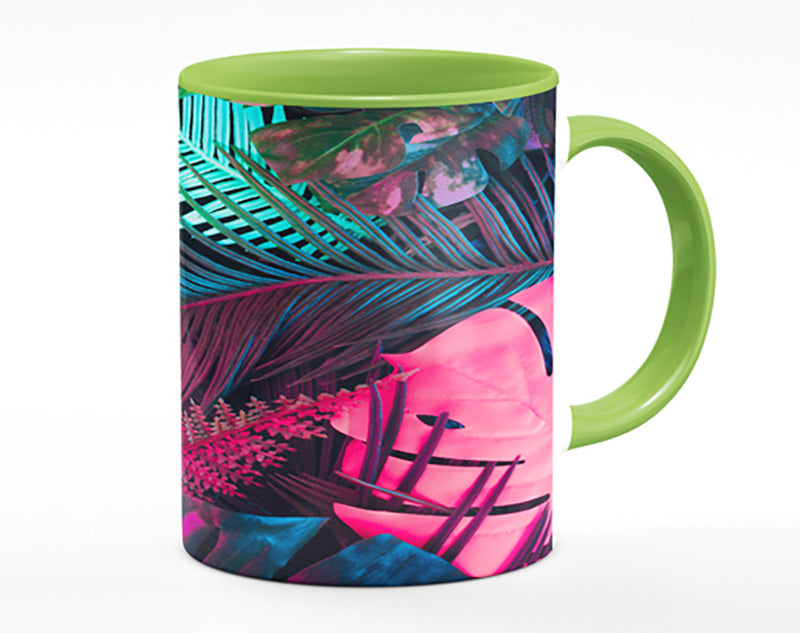 Fluorescent Palm Life Mug