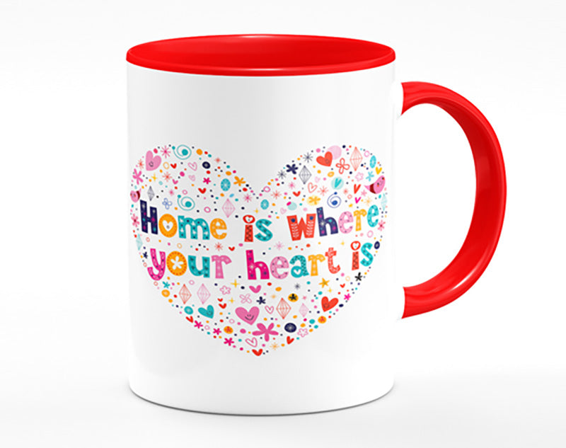 Home Is where Your Heart Is Mug