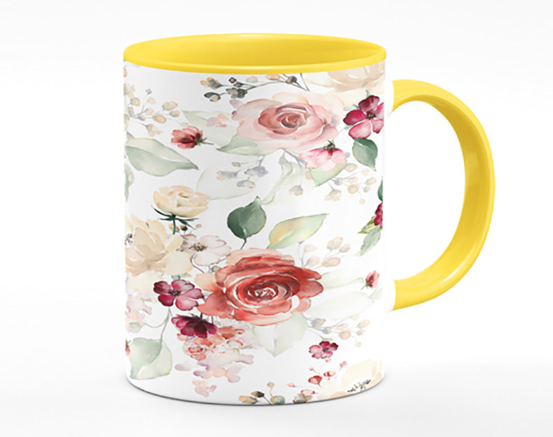 Natural Flowers In Blossom Mug