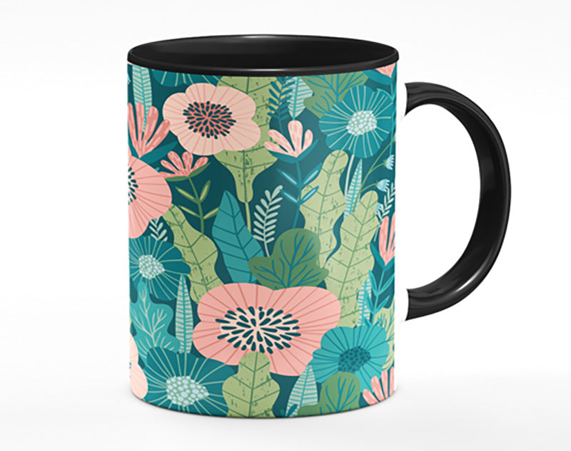 Modern Flower Beauty Mug