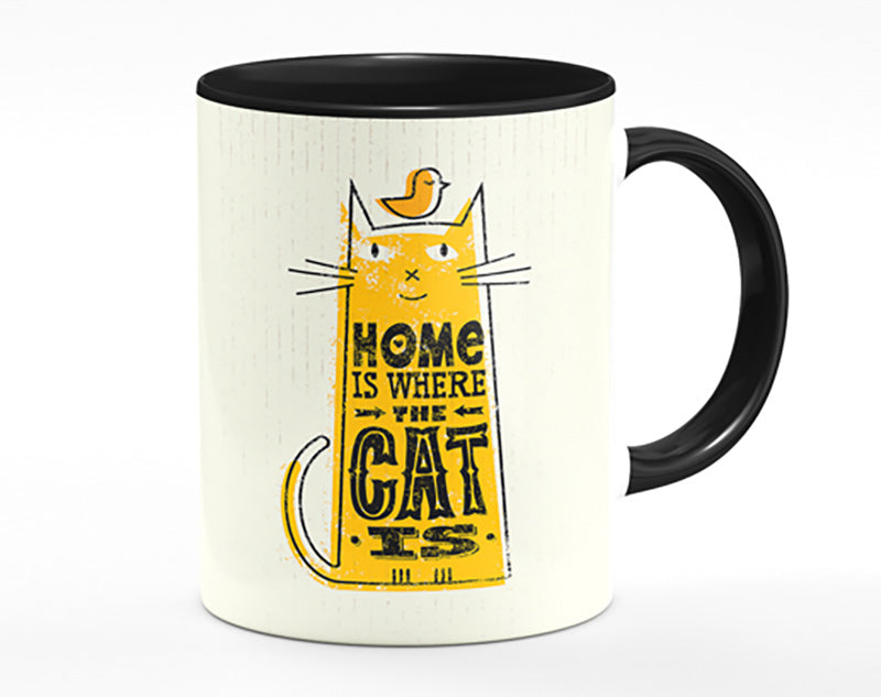 Home Is Where The Cat Is 2 Mug