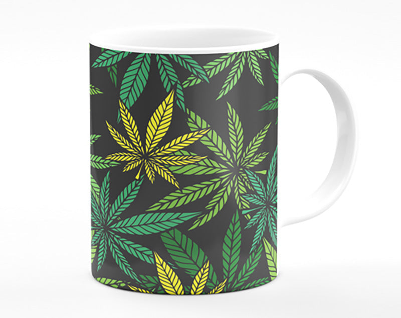 Cannabis Leaves Mug