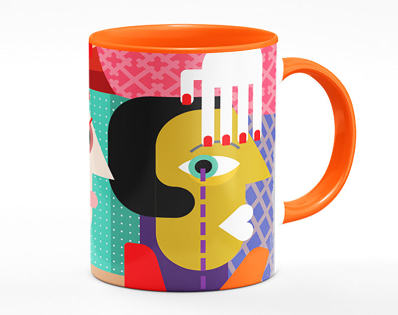 Picasso Esque Mug