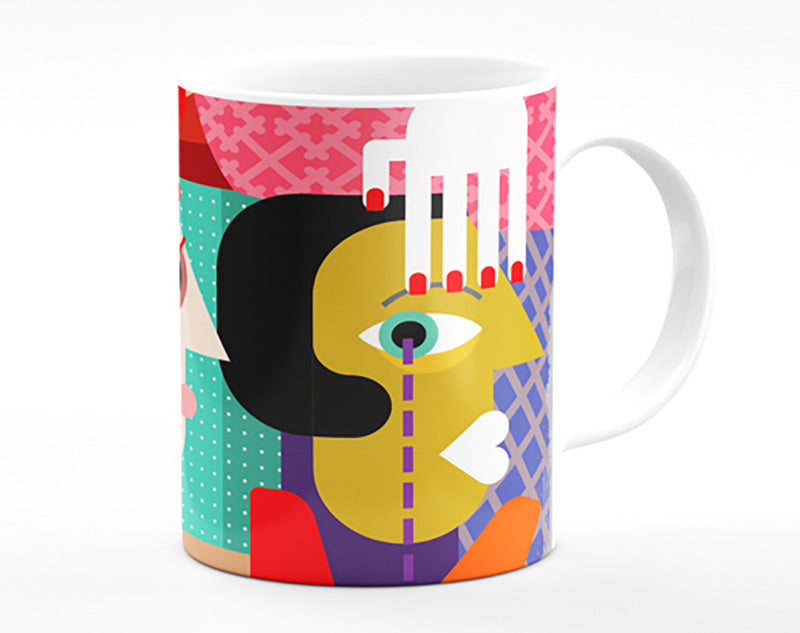 Picasso Esque Mug