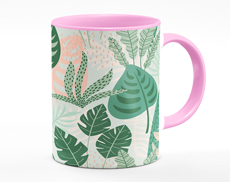 Modern Leaves Mug