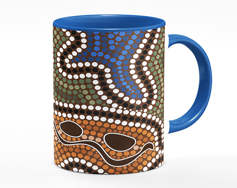 Aboriginal Pattern 5 Mug