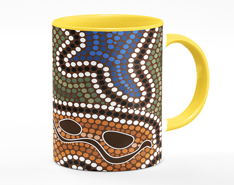 Aboriginal Pattern 5 Mug