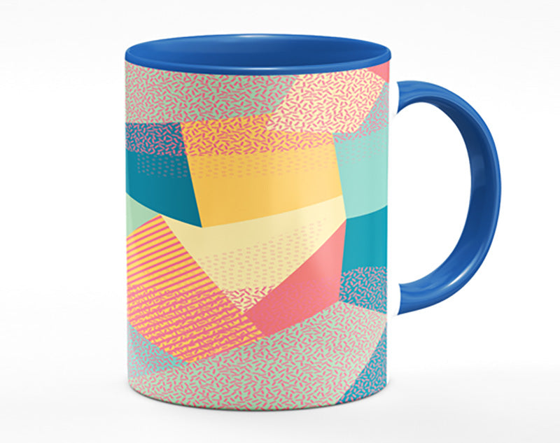 Abstract Triangles Mug