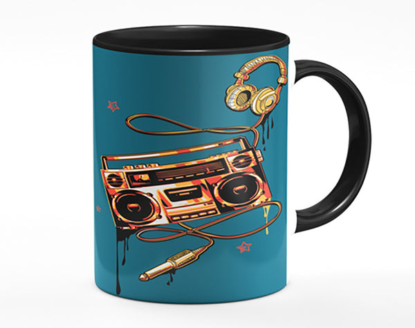 The Boombox And Headphones Mug