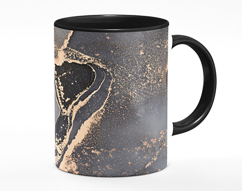 The Dark Grey Darkness Glitter Mug