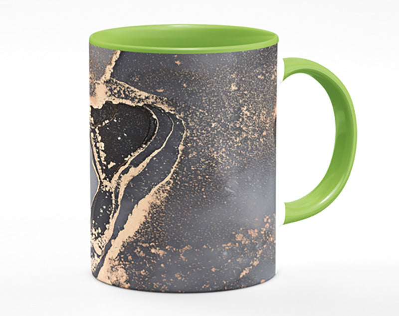 The Dark Grey Darkness Glitter Mug