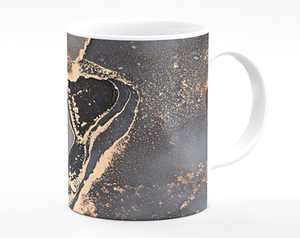 The Dark Grey Darkness Glitter Mug