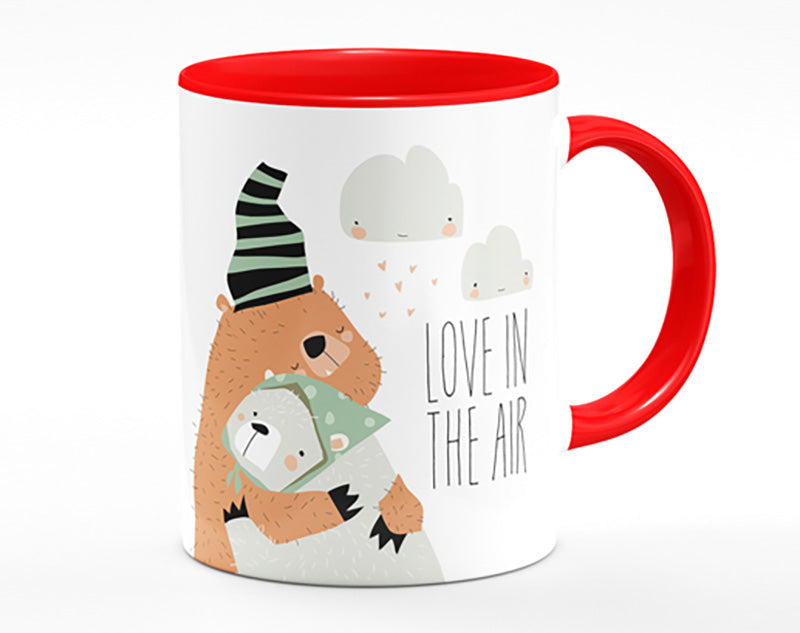 Love In In The Air Bears Mug