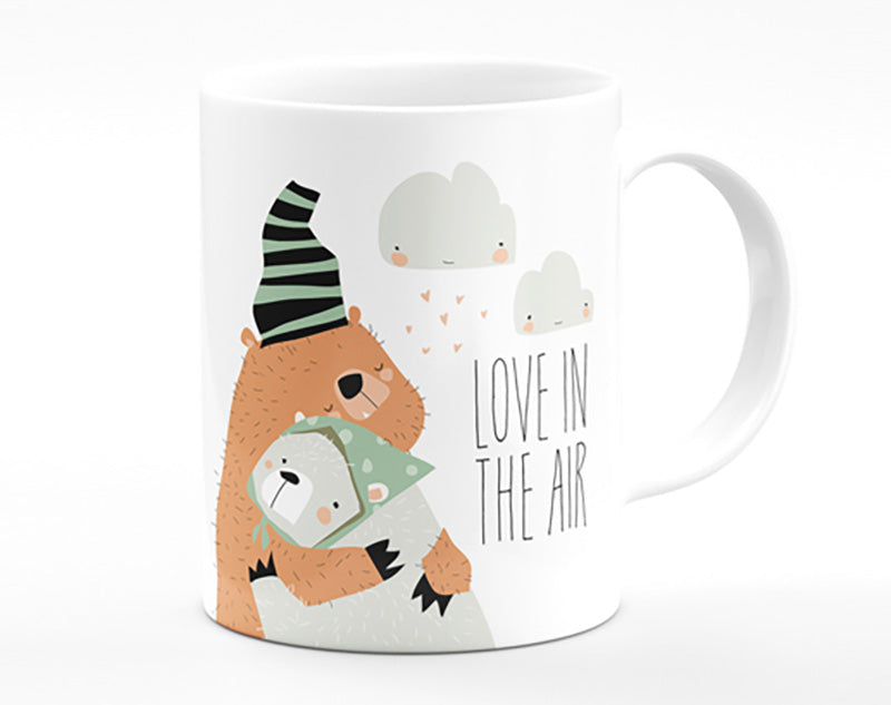 Love In In The Air Bears Mug