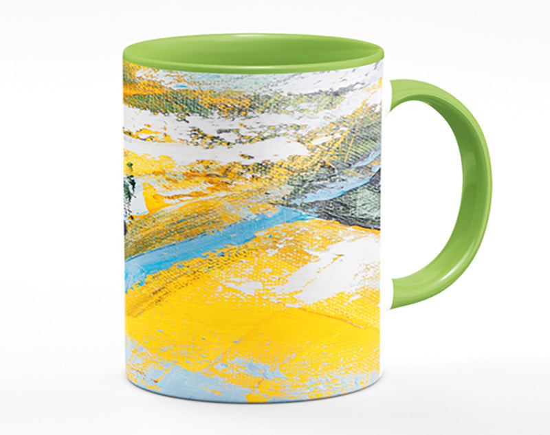 Abstract Strokes Of Nature Mug