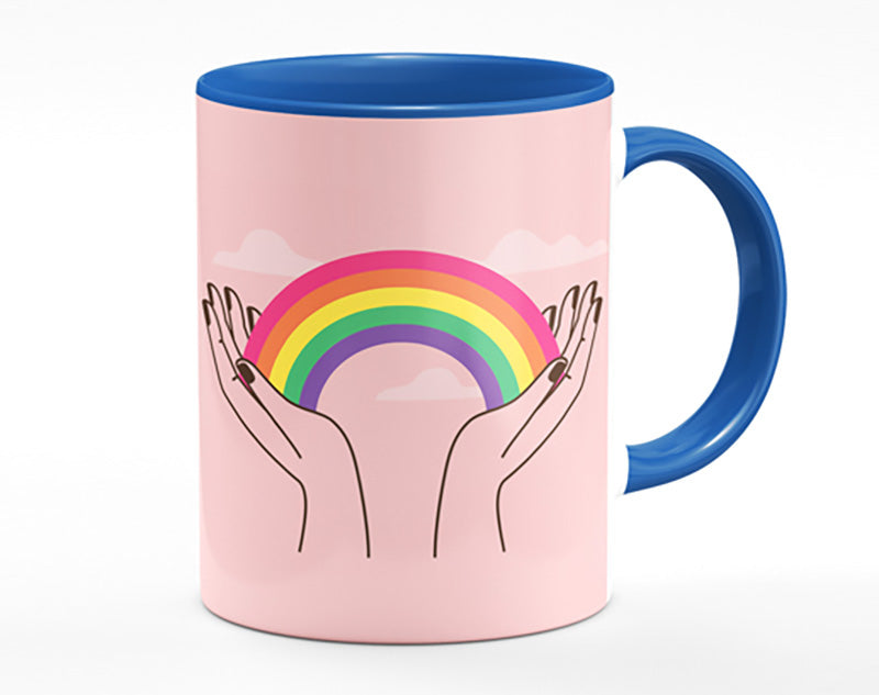 Rainbow In My Hands Mug