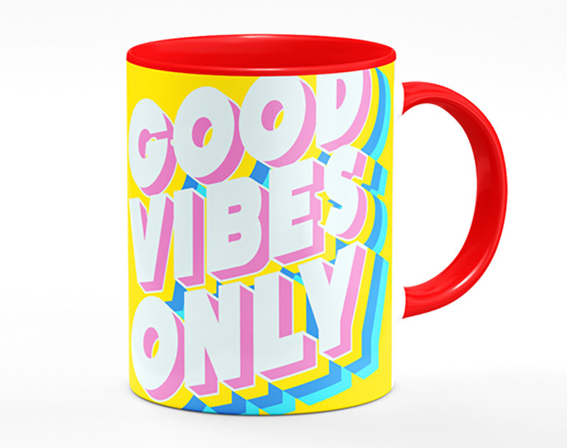 Good Vibes Only Bold Mug