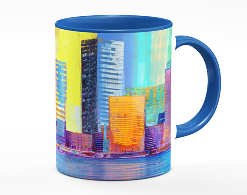 Warm And Cool City Lights Mug