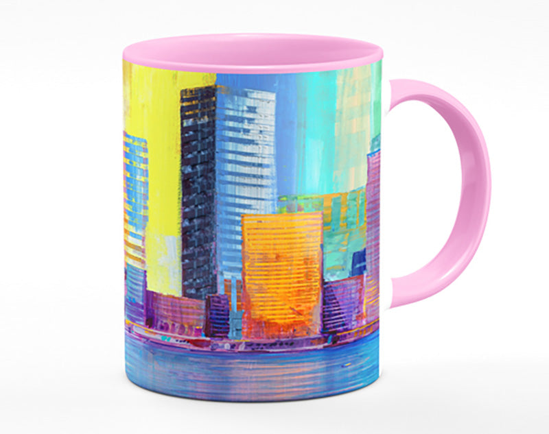 Warm And Cool City Lights Mug
