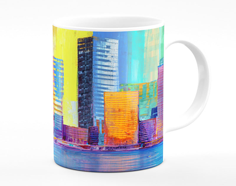 Warm And Cool City Lights Mug