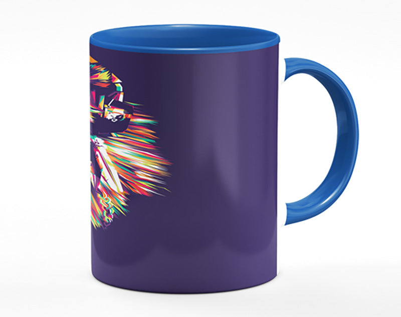 Vibrant Wolf Mug