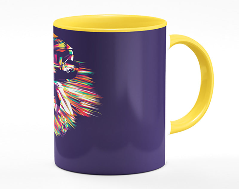 Vibrant Wolf Mug