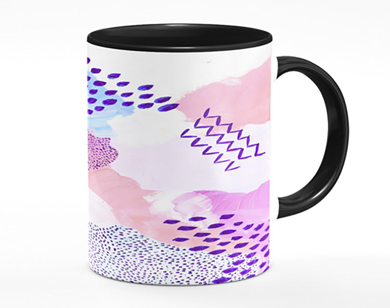 Mid Century Lilac Patterns Mug