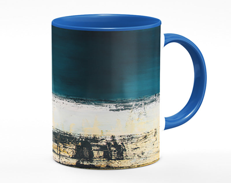 Two Town Distressed Mug