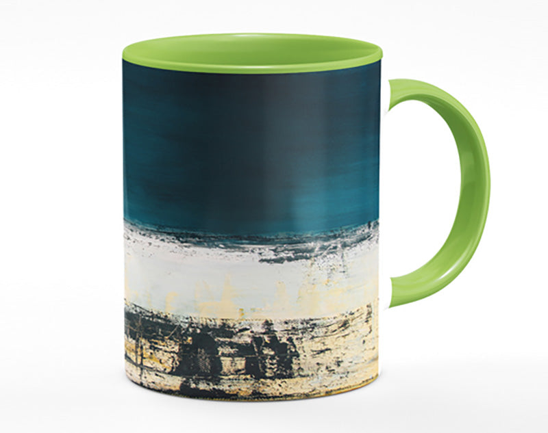 Two Town Distressed Mug