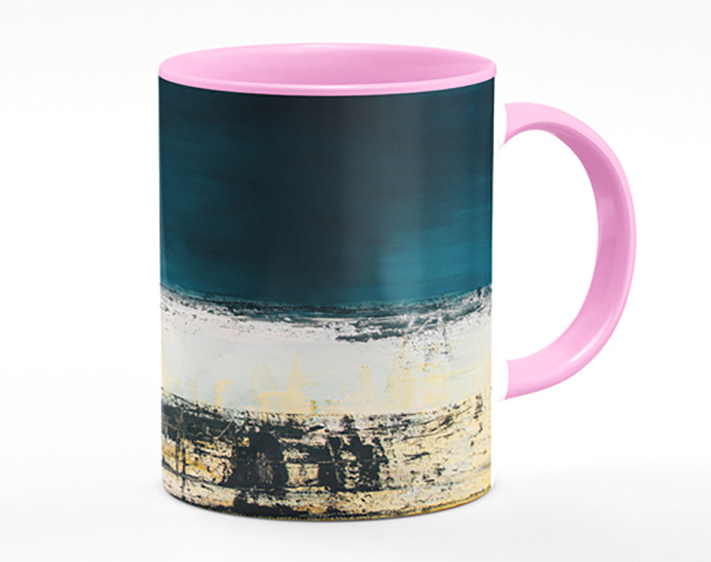 Two Town Distressed Mug