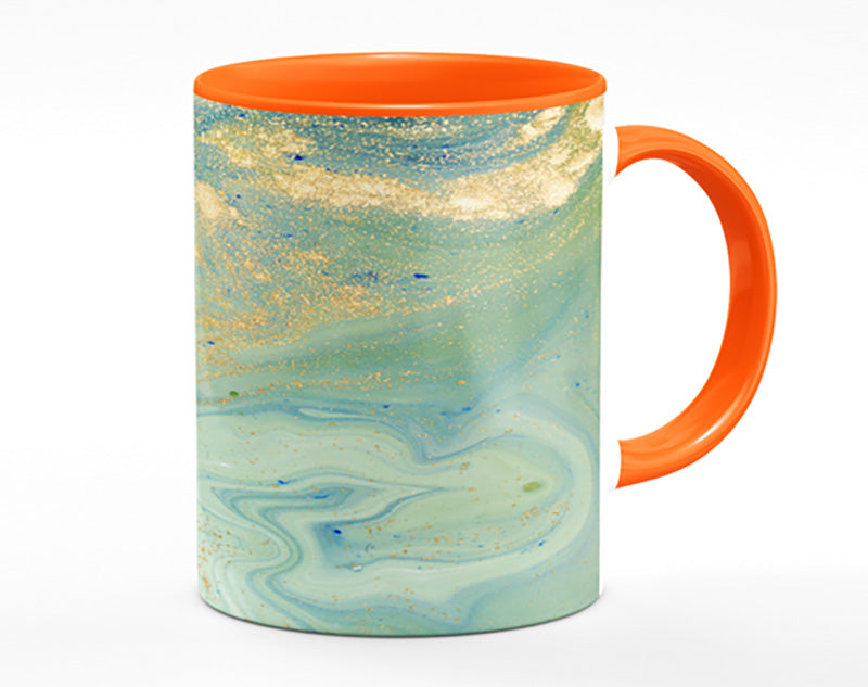 Glitter And Oil Splash Mug