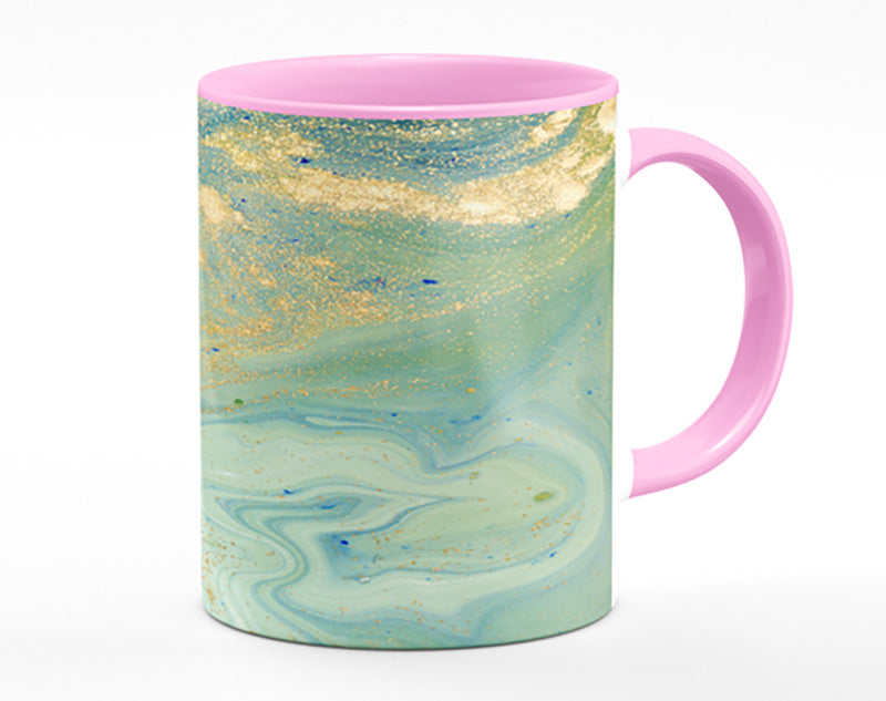 Glitter And Oil Splash Mug