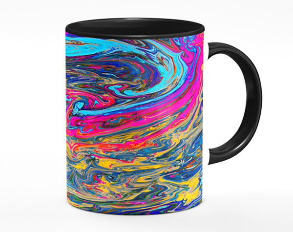 Paint flows and mixes Mug