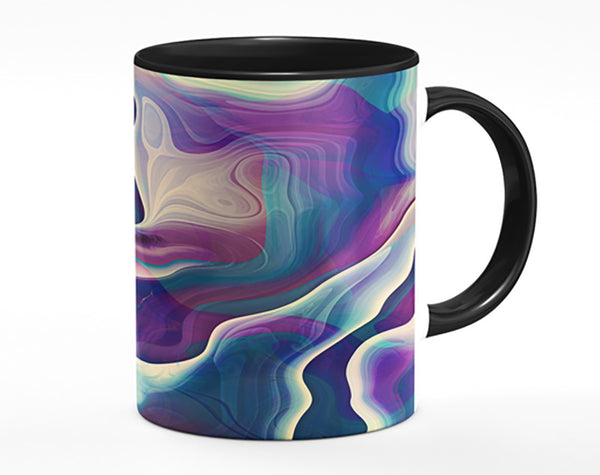Swirly colours and motions Mug