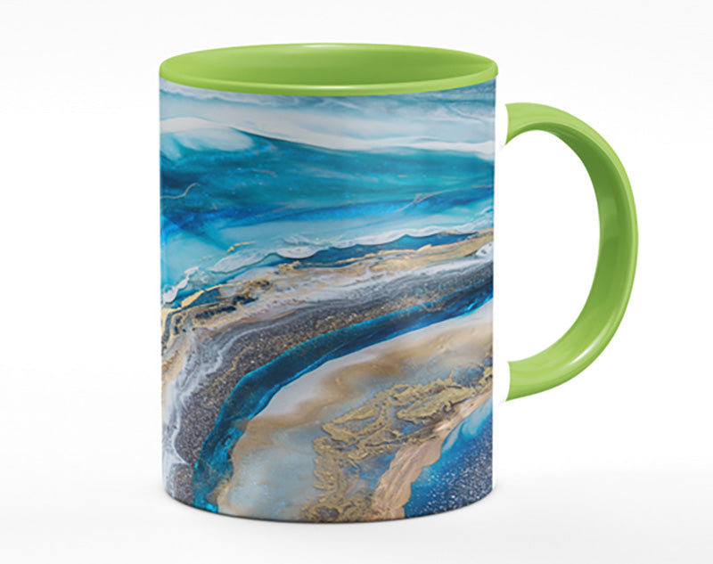 Natural stones inside Mug