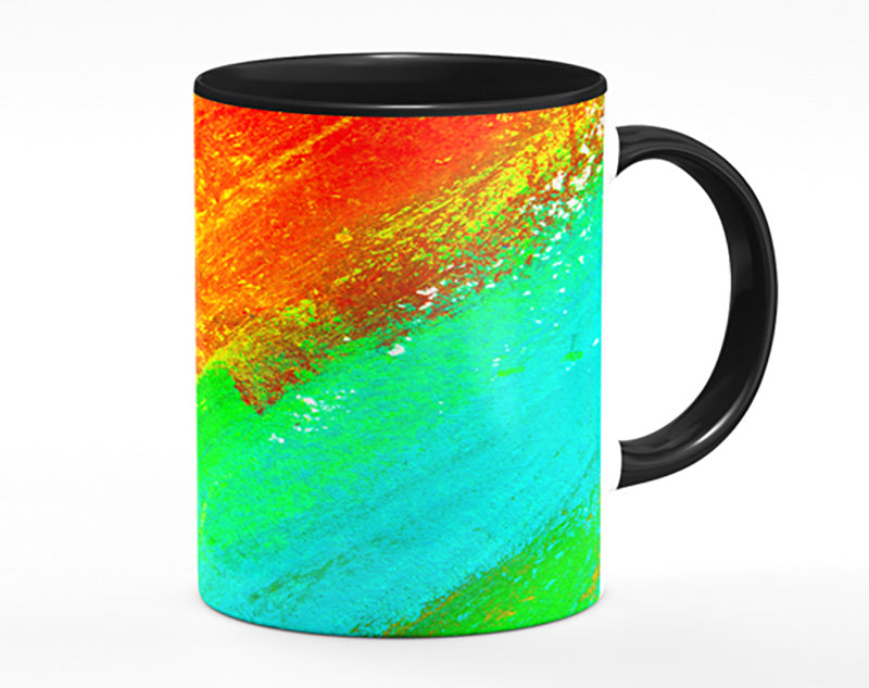 Multicoloured powders Mug