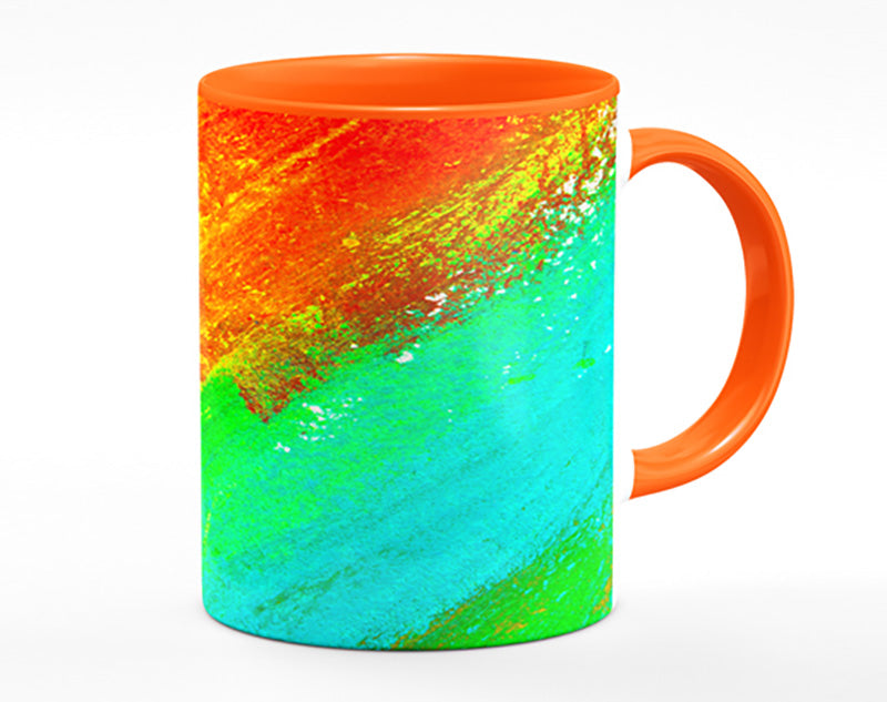 Multicoloured powders Mug