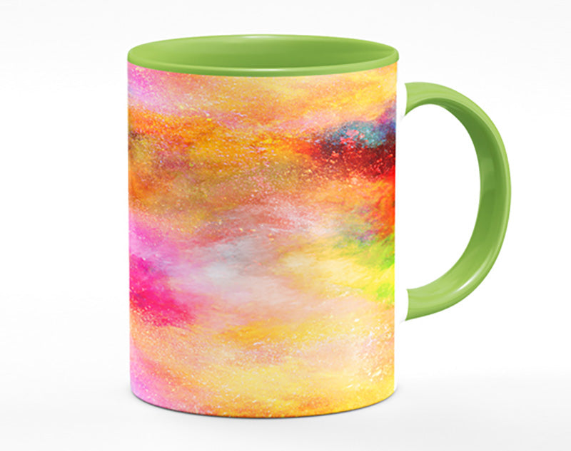 Clouds of rainbow powder Mug