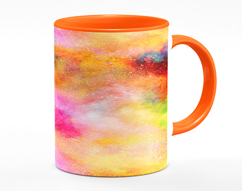 Clouds of rainbow powder Mug