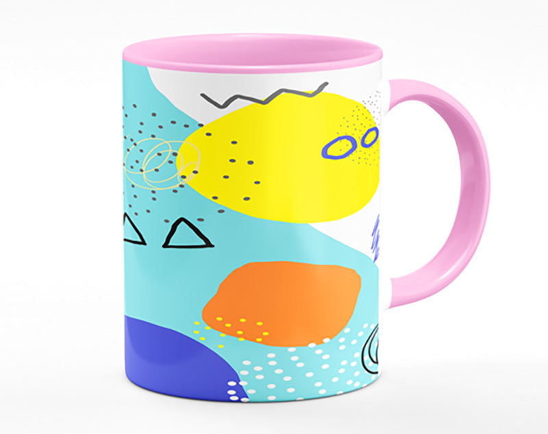 Modern contemporary illustration Mug